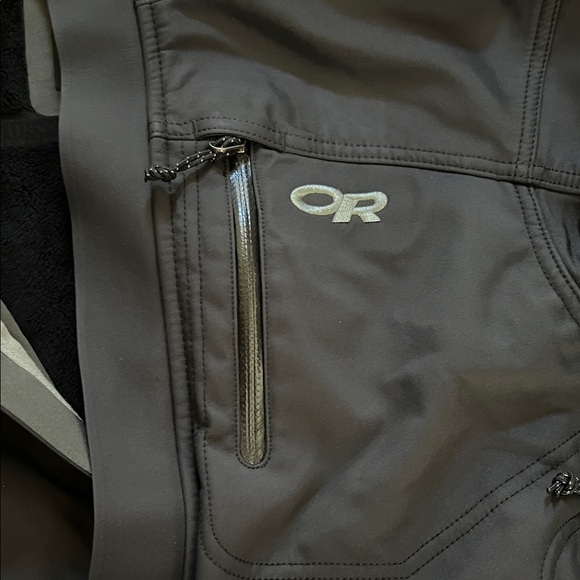 Outdoor Research Black Softshell Jacket - Picture 6 of 7